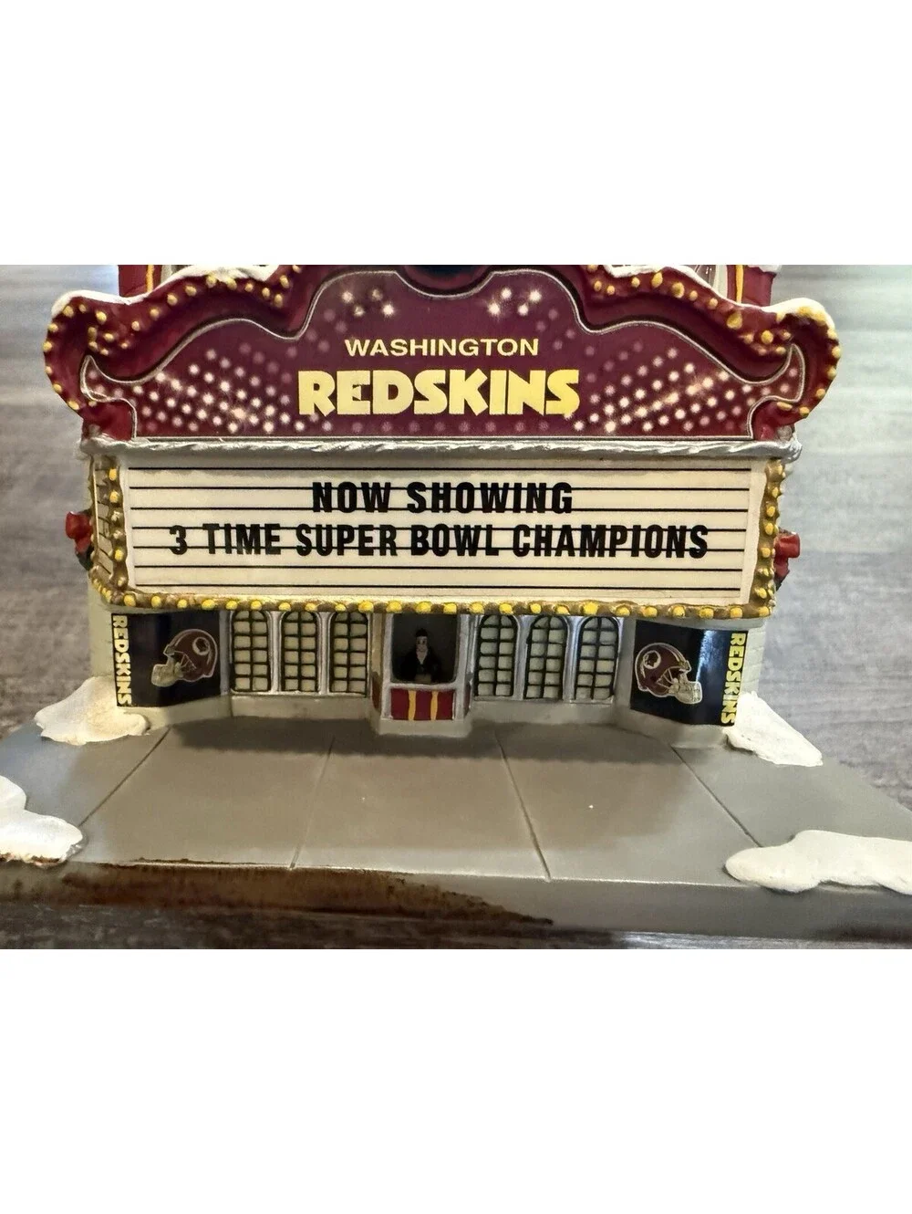 Hawthorne Village Washington Redskins Christmas Theater Restaurant Souvenir Lot